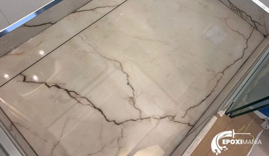 recubrimiento doble con resina